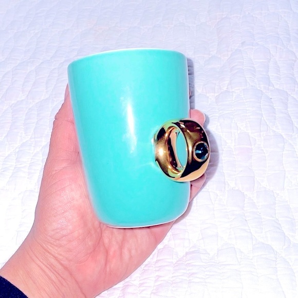 Fred Other - Fred and Friends teal ring mug